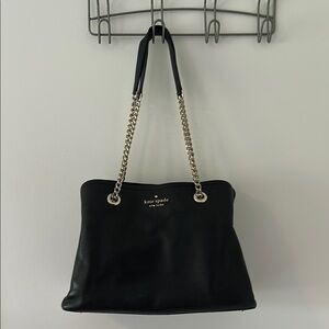 Kate Spade Black Shoulder Bag with Chain Strap